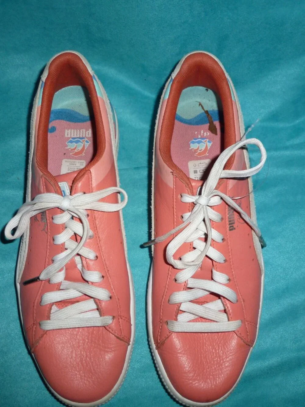 Puma clyde pink